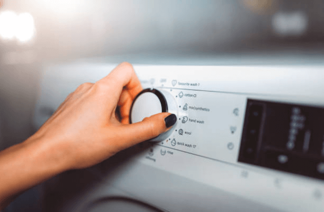 washing machine control panel